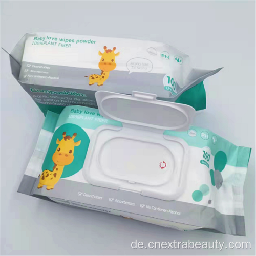 Spunlace Baby Tender Wipes mit individuellem Logo